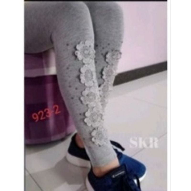 NEW LEGGING IMPORT MOTIF 923-2 ABU MUDA/LEGGING IMPORT MURAH