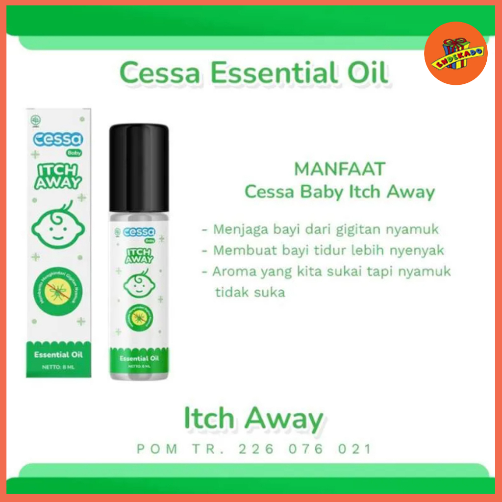 MAKASSAR! CESSA ESSENTIAL OIL - Minyak Bayi Batuk Flu Demam Daya Tahan