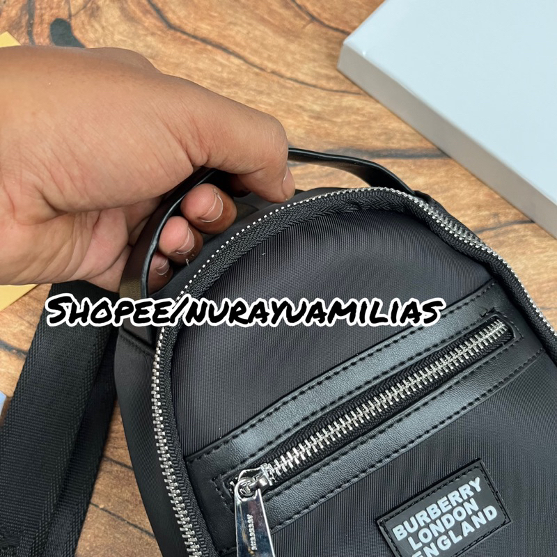 Tas pria burberry import premium tas selempang pria wanita branded tas selempang burberry