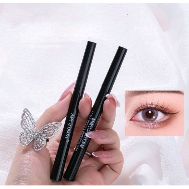 Eyeliner hitam tahan lama waterproof