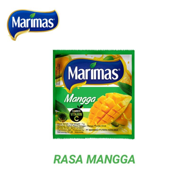 

Marimas Rasa Mangga 1Pcs 8gr