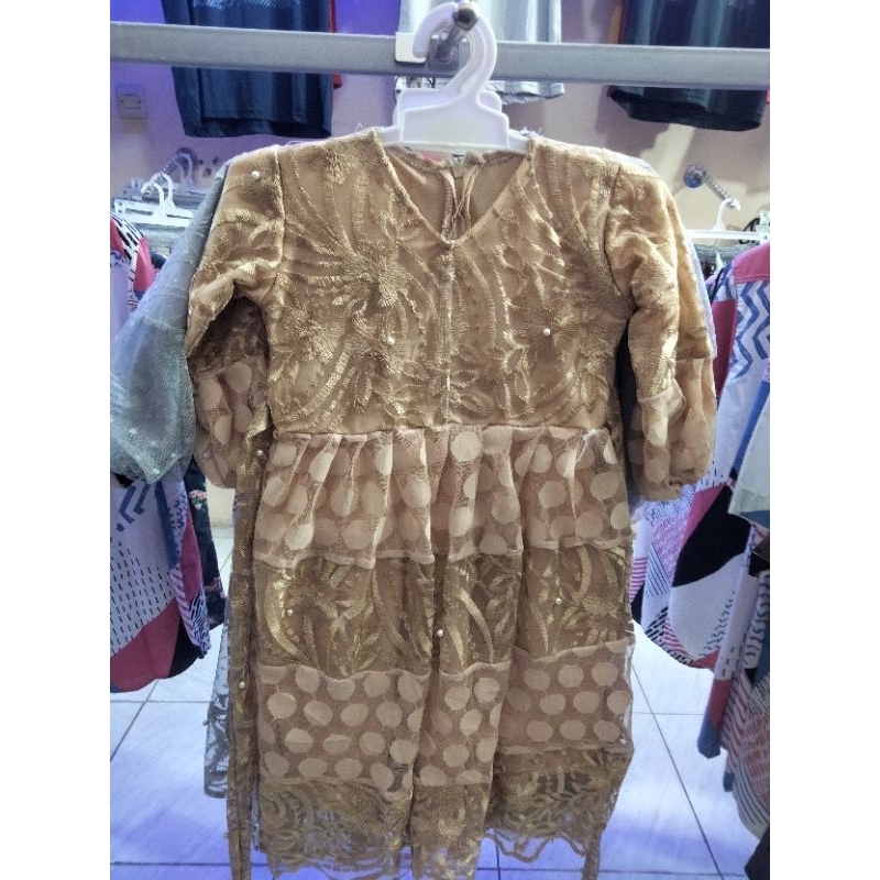 GAMIS ANAK BALON TANGAN KERUT