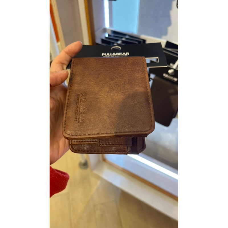 dompet coklat pull&bear