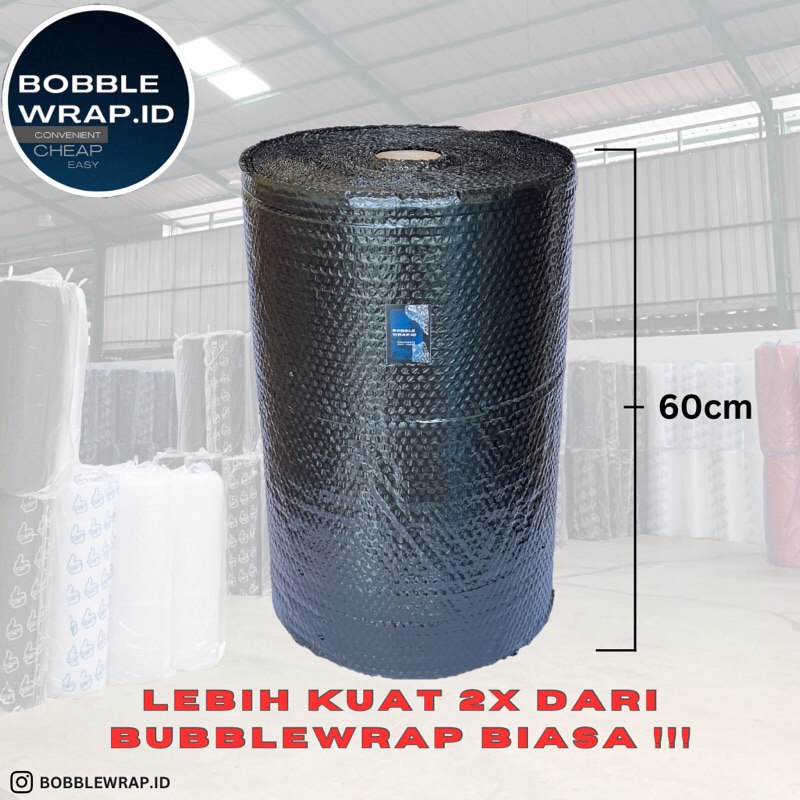 

Bubble Wrap SIP roll 60cm x 50m 2,7 kg (Tangerang, Karawaci, HITAM)