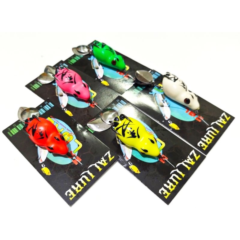 SOFT FROG BEBEK ZALLURE 3,5CM DOUBLE BLADE