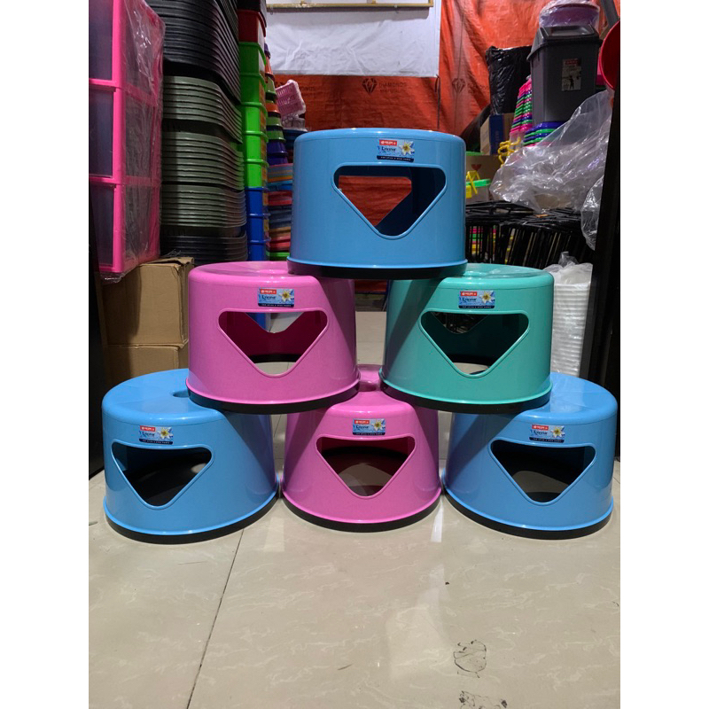 JONGKOK KERAMIK LION STAR / BANGKU KECIL KERAMIK BULAT