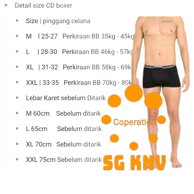 boxer pria 6pcs cd pria boxer pria dewasa