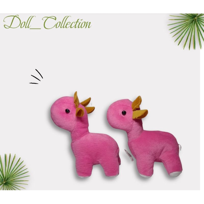 Boneka Kancil Mini Lucu Boneka Kecil 15cm Capit/Hadiah Murah