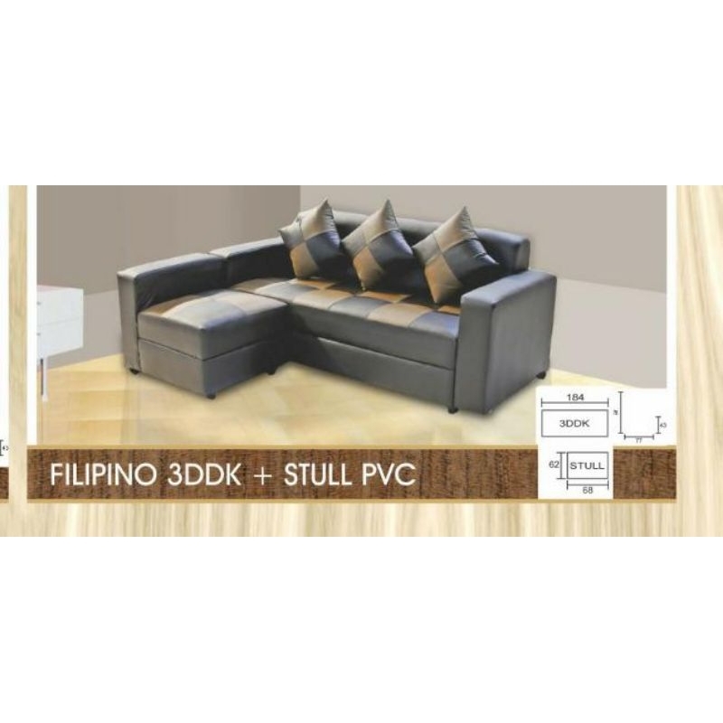 filipino 3 duduk + Stull pvc khusus