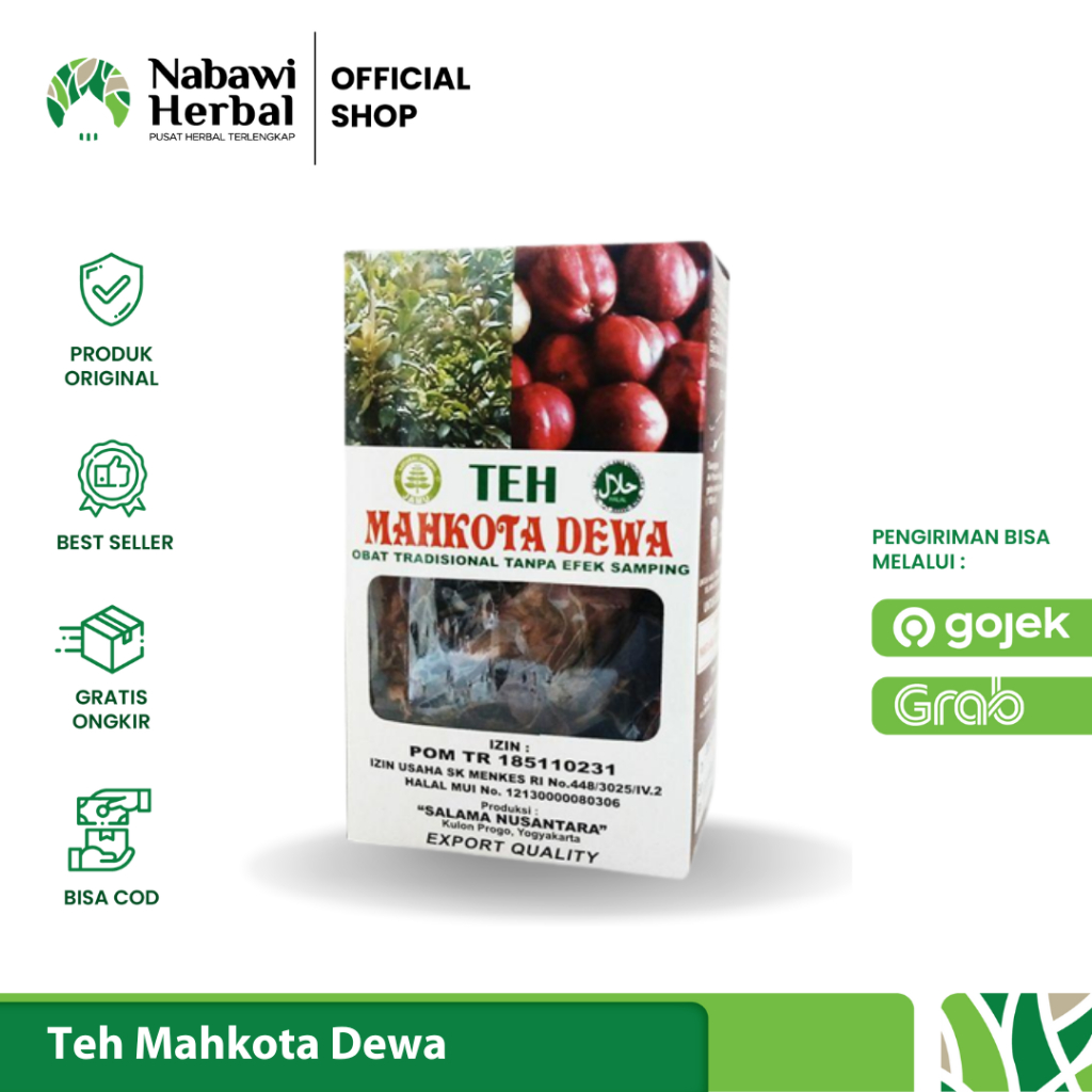 

TEH MAHKOTA DEWA - Teh Herbal Membantu Atasi Darah Tinggi Diabet dan Asam Urat