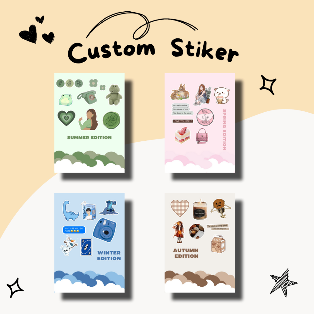 

Custom Stiker Murah Lucu Estetik