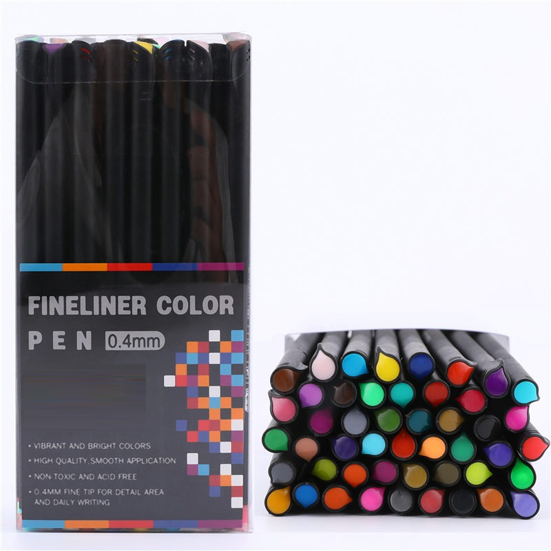 Pena Warna Drawing Pen Fine Point Art Watercolor 0.4mm - TV4 - Multi-Color