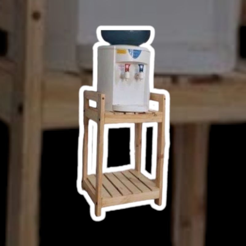 Rak Dispenser / Rak Rice Cooker / Rak Akuarium / Rak Kayu Susun 3 / Rak Kayu Susun 2 / Meja
