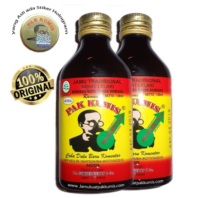 JAMU KUAT PAK KUMIS 100%ORIGINAL