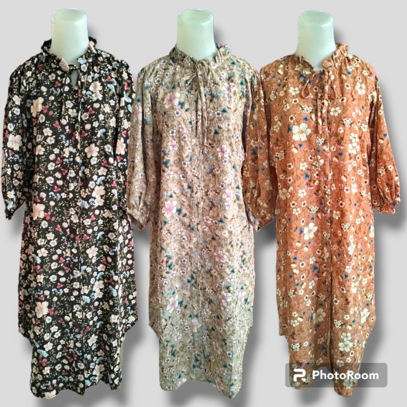 Tunik Cavel Motif bunga