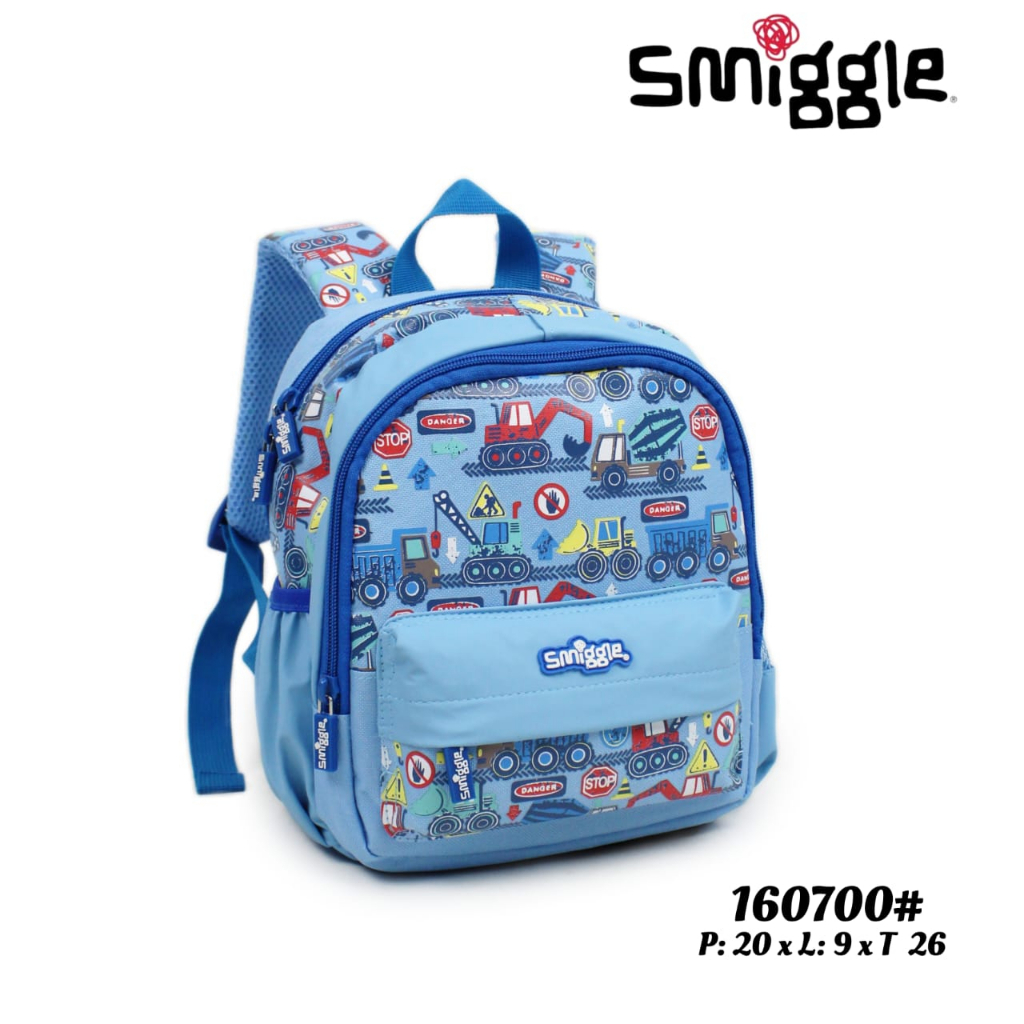 Ransel Tas Backpack Smiggle Playgroup Unicorn Car Racing Mermaid Toddler cowok cewek