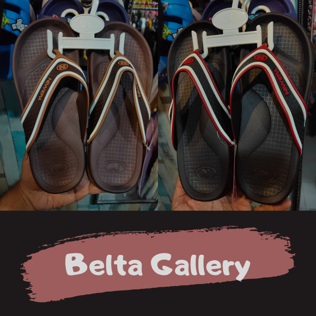 Belta Gallery Sandal Anak Laki Laki Bahan Karet Casual Look Kekinian Trendy