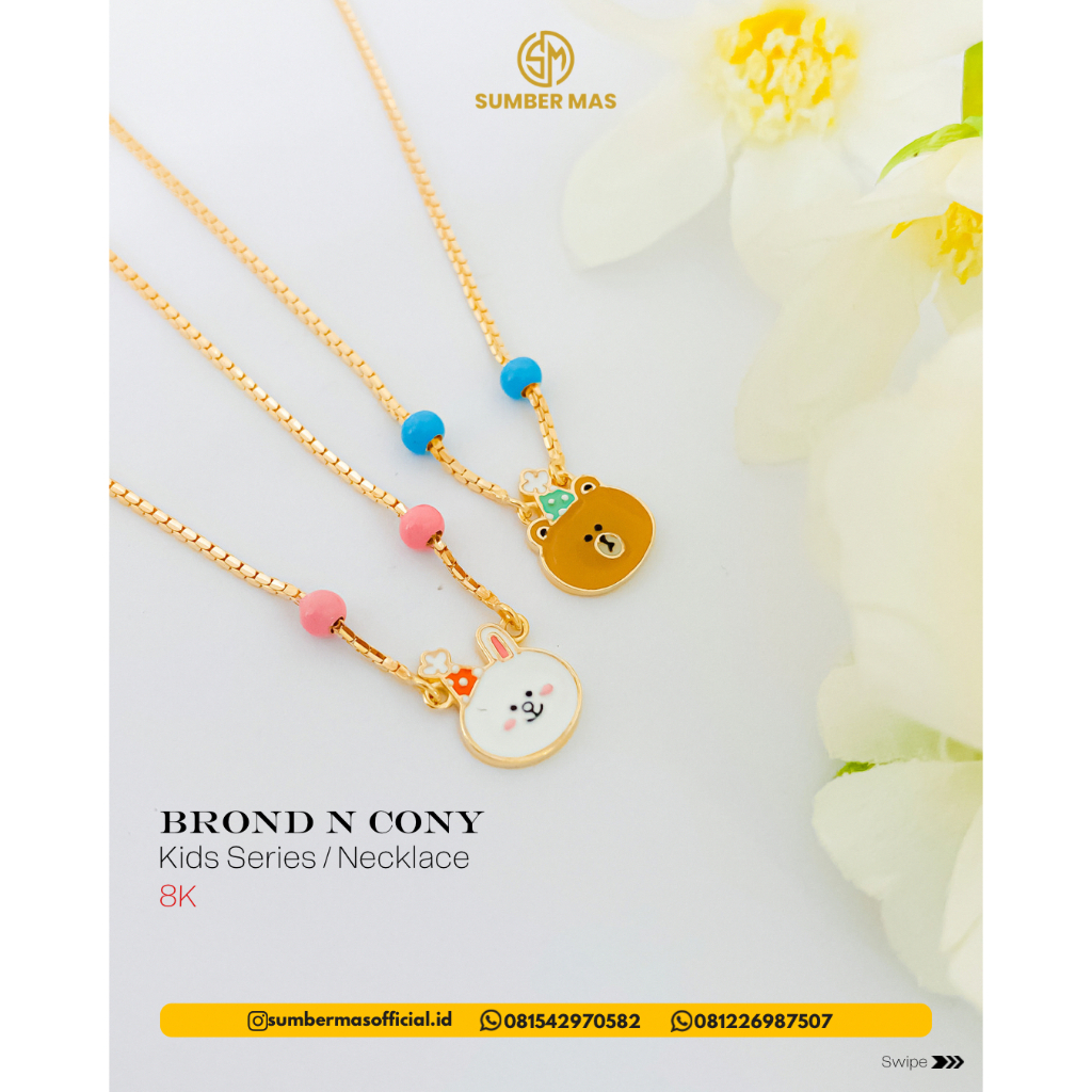 KALUNG KIDS SERIES BROWN N CONY FASHION 8K - SUMBER MAS