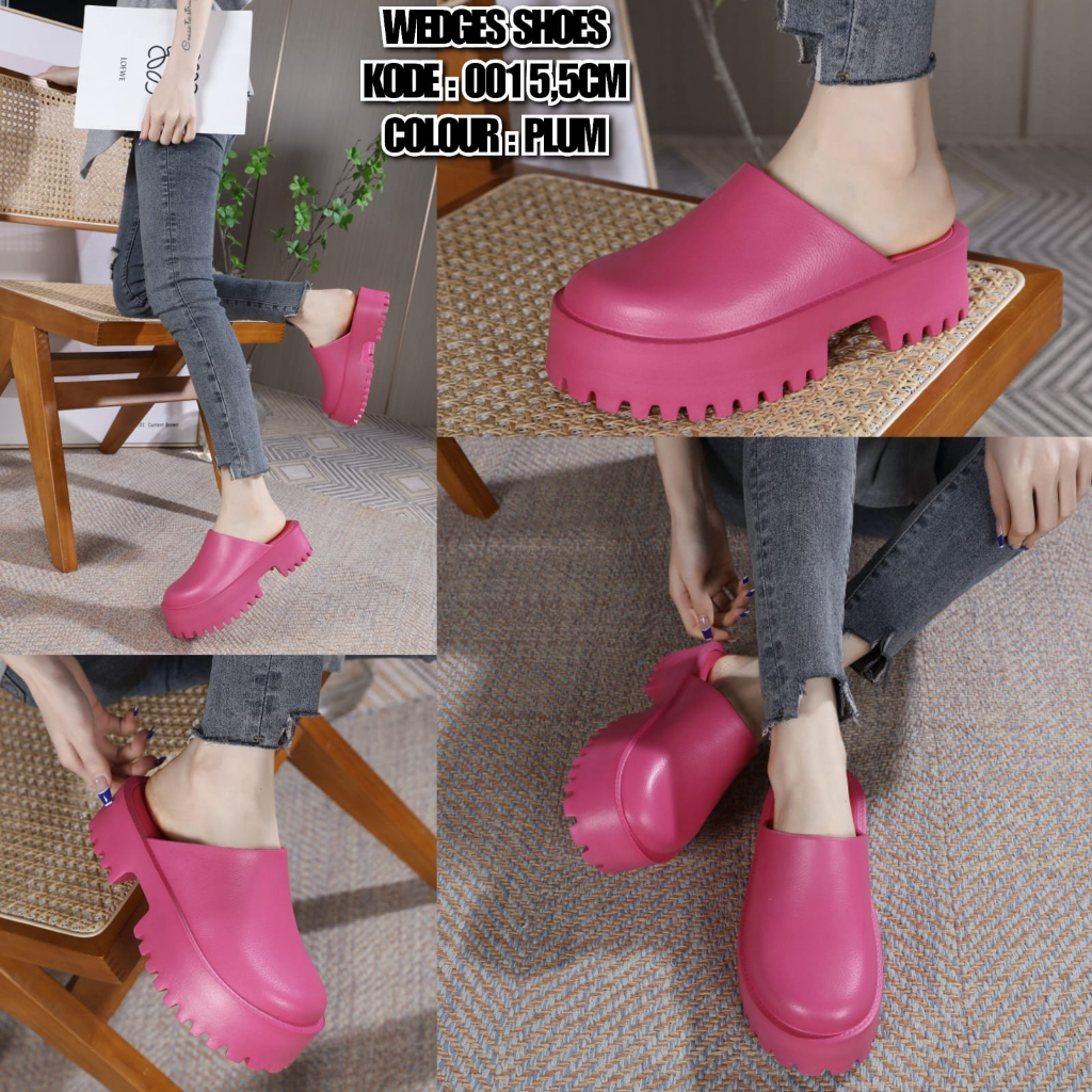 FASHION WEDGES SHOES 001  NO BOX