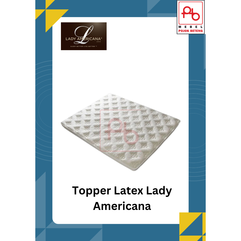 Topper Latex Lady Americana Jogja