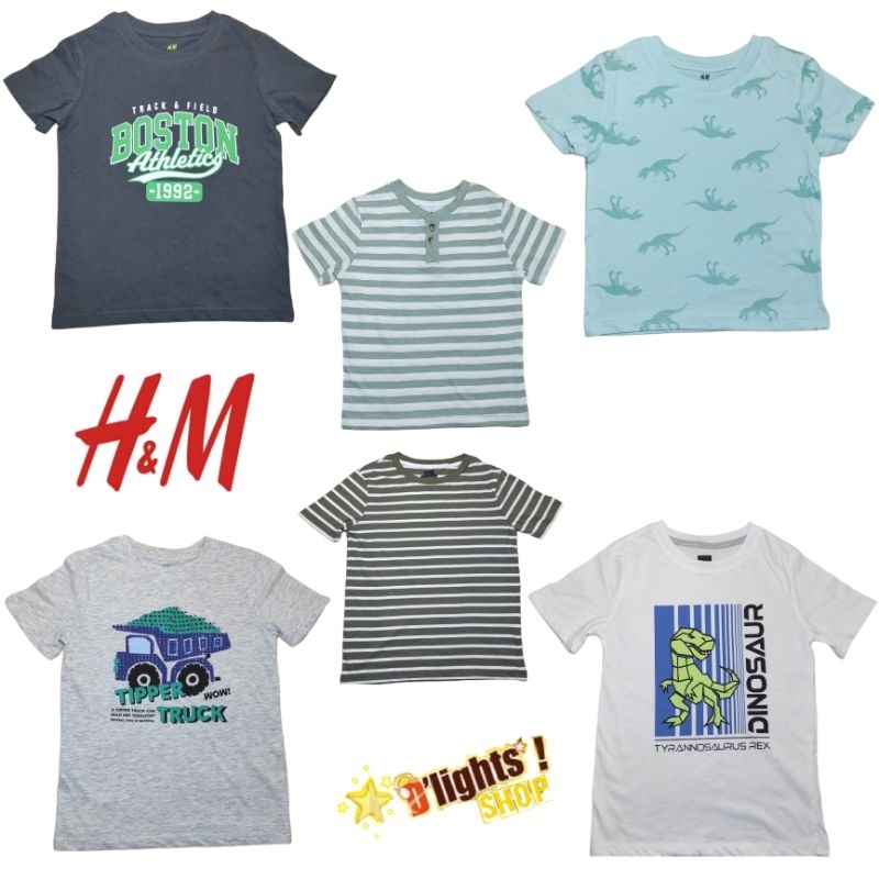 kaos anak cowok H*M