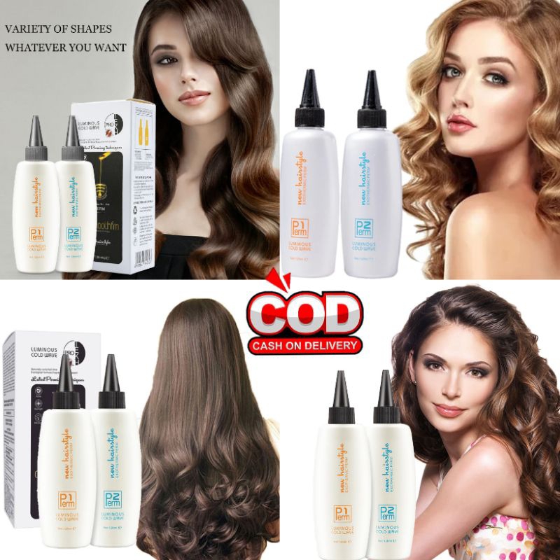 Luminous Cold Wave perm Obat keriting dingin good permanen curlia aroma nyaman tidak menyengat