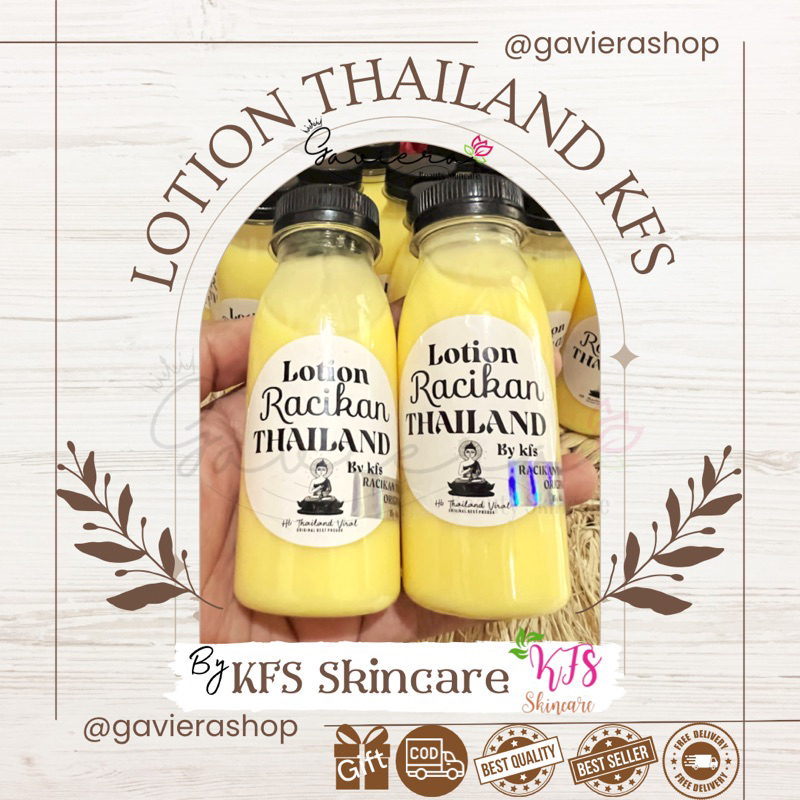 [DISTRIBUTOR RESMI] LOTION RACIKAN THAILAND KFS 100% ORIGINAL KEMASAN TERBARU BY KFS SKINCARE