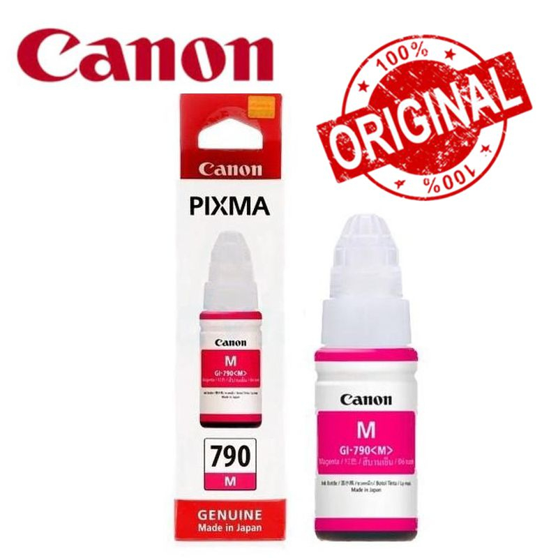 CANON Gi-790 TINTA ORIGINAL G1010 G2010 G3010 G1000 G2000 BLACK / COLOR BOX