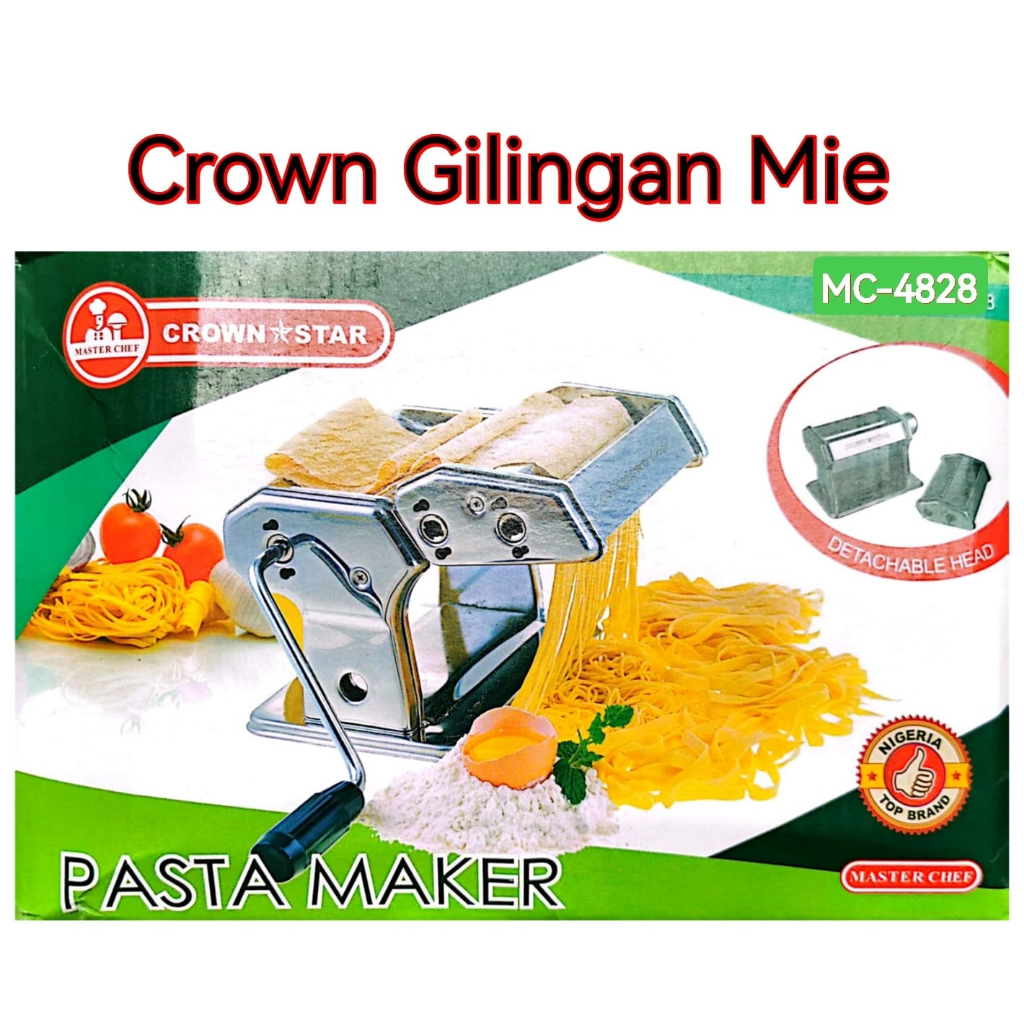 Homelux Ampia Pasta Maker AMP 150 / Gilingan Mie Manual Q-8138 / Q2 Gilingan HA-8150/ Crown Gilingan 4828