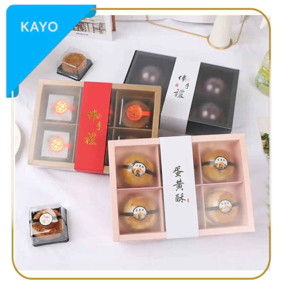 

kotak cookies XL kue slop sekat 6 box dus hampers kue mooncake