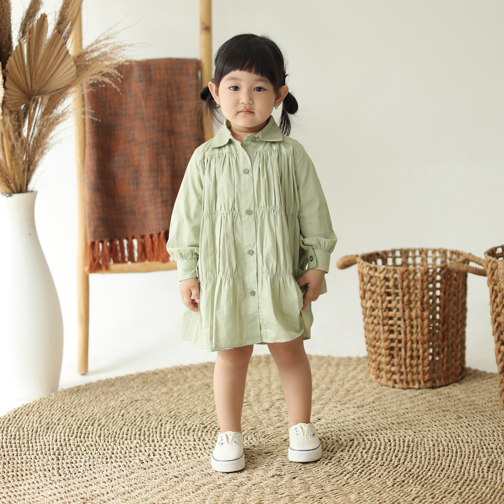 Milo Shirt Dress -  Kiddiepods x Annissa Soebandono