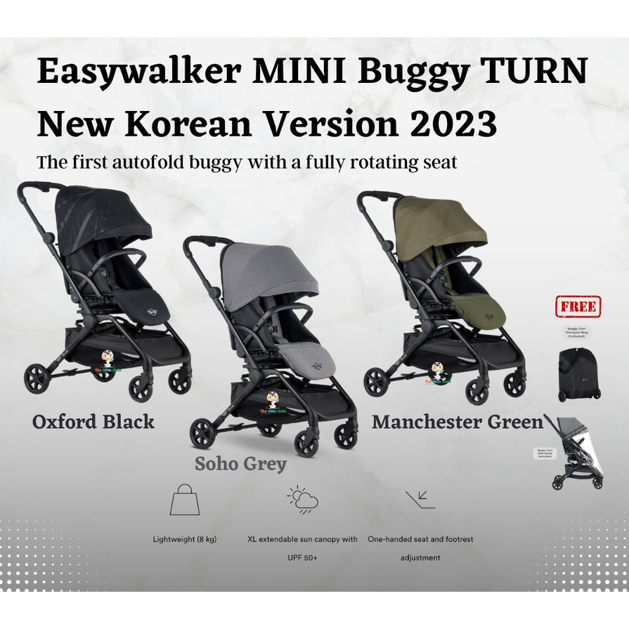 Easywalker Mini Buggy TURN Stroller /  Stroller Anak / Stroller Bayi