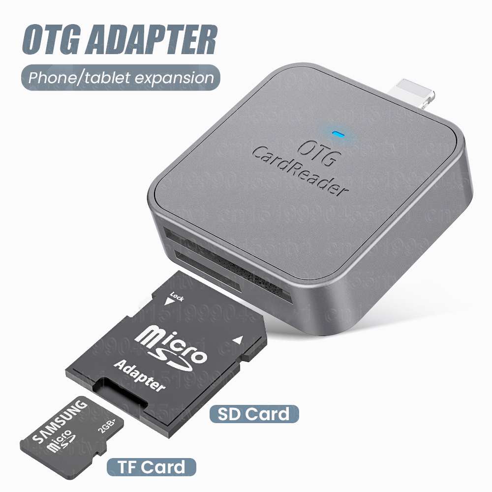 Actual SD Card Reader for iPhone/iPad,Lightning to SD/TF Card Camera Reader Adapter Converter for iPhone 13/12/11/X/XS/XR/8/7 iPad,Support iOS 9 - 15 Later,Plug and Play (2 in 1)