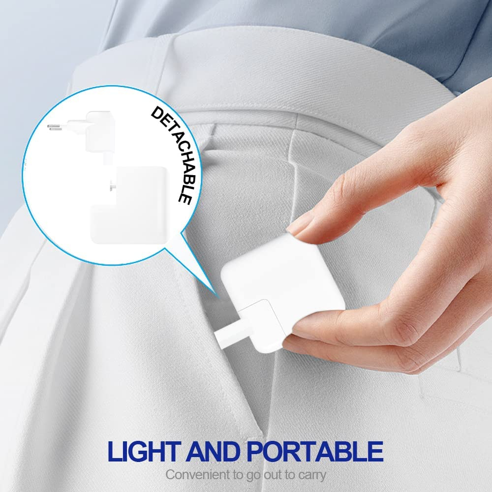 POWER ADAPTER 35W USB-C DUAL PORT ORIGINAL GREENPEEL ADAPTOR 35 WATT