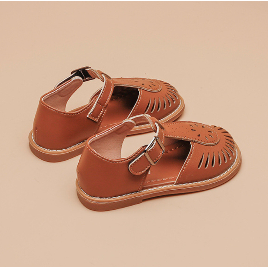 babyfit [23-34] FANNSY sepatu flats anak perempuan import sepatu hitam sekolah bn-0504r