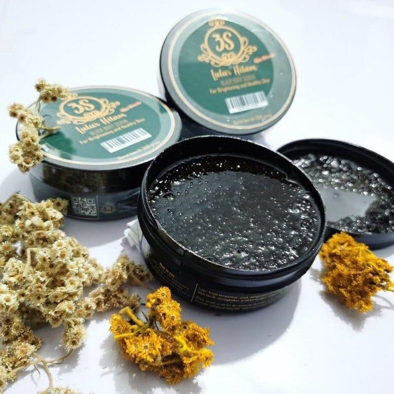 GRATIS ONGKIR-Lulur Hitam 3S BPOM / Lulur Hitam 3S