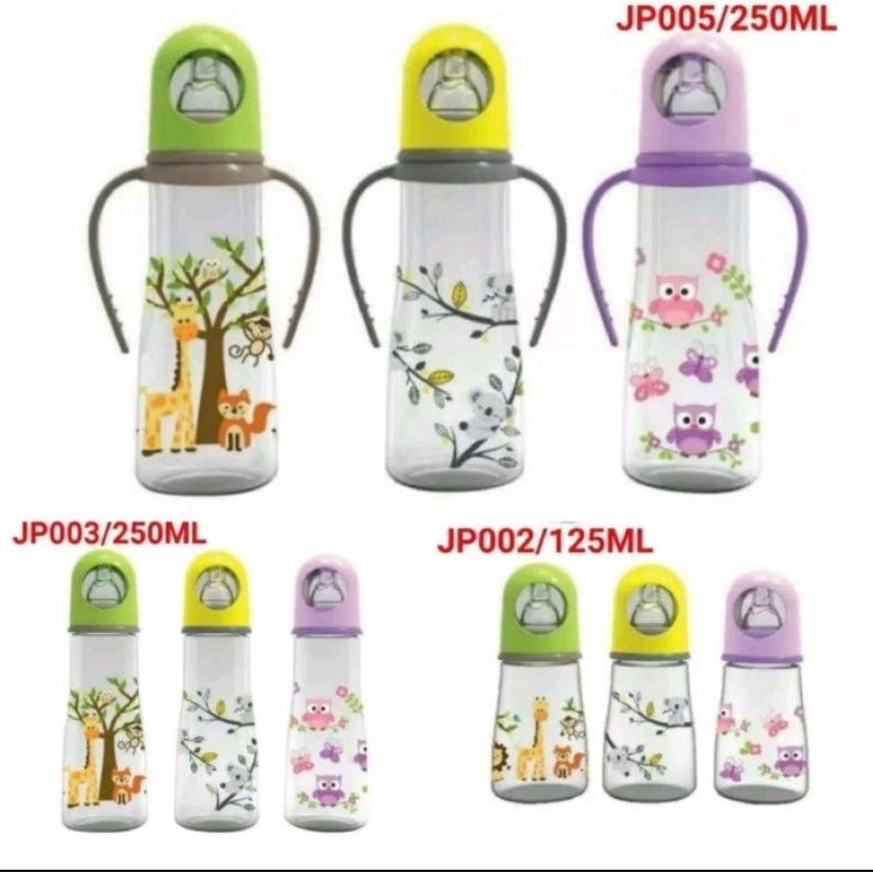 Baby Safe Feeding Bottle/Botol Susu Bayi 125ml &amp; 250ml JP002-JP005