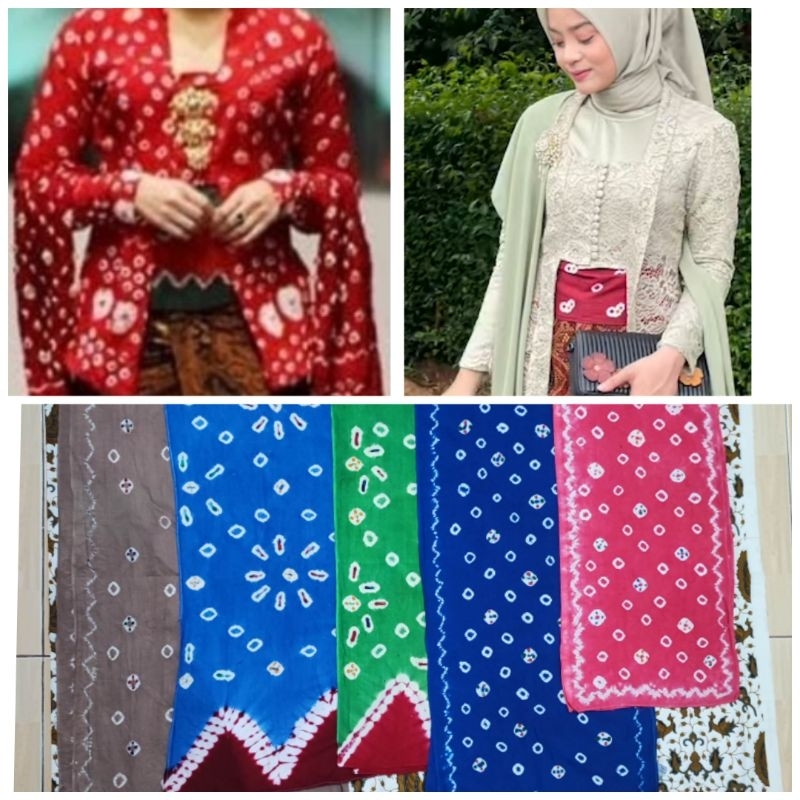 syal jumputan, angkin jumputan, selendang jumputan