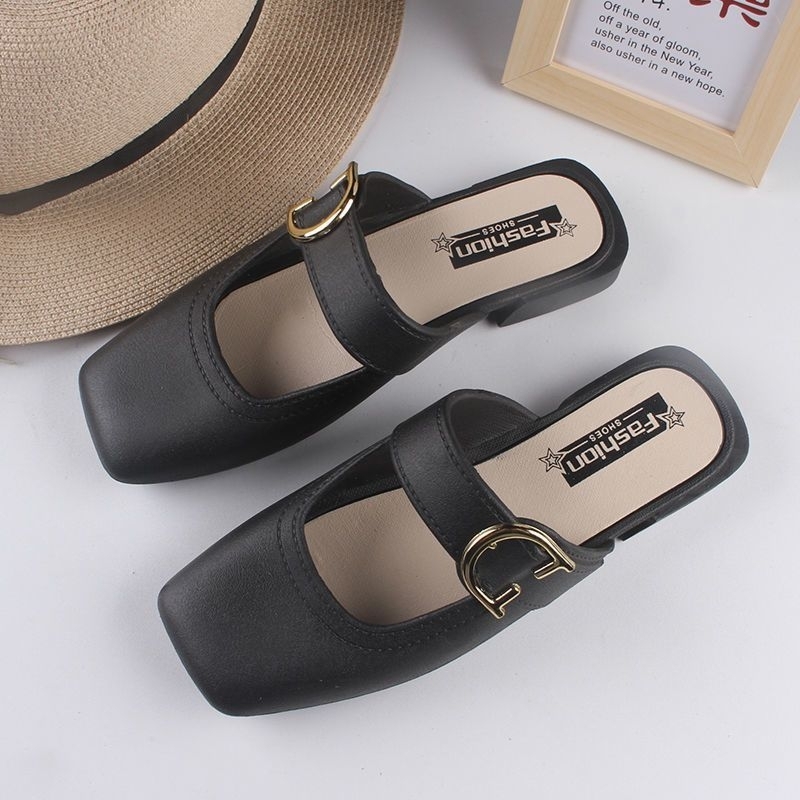 Sandal New Flat Shoes Wanita Celine heels Import High Quality RF