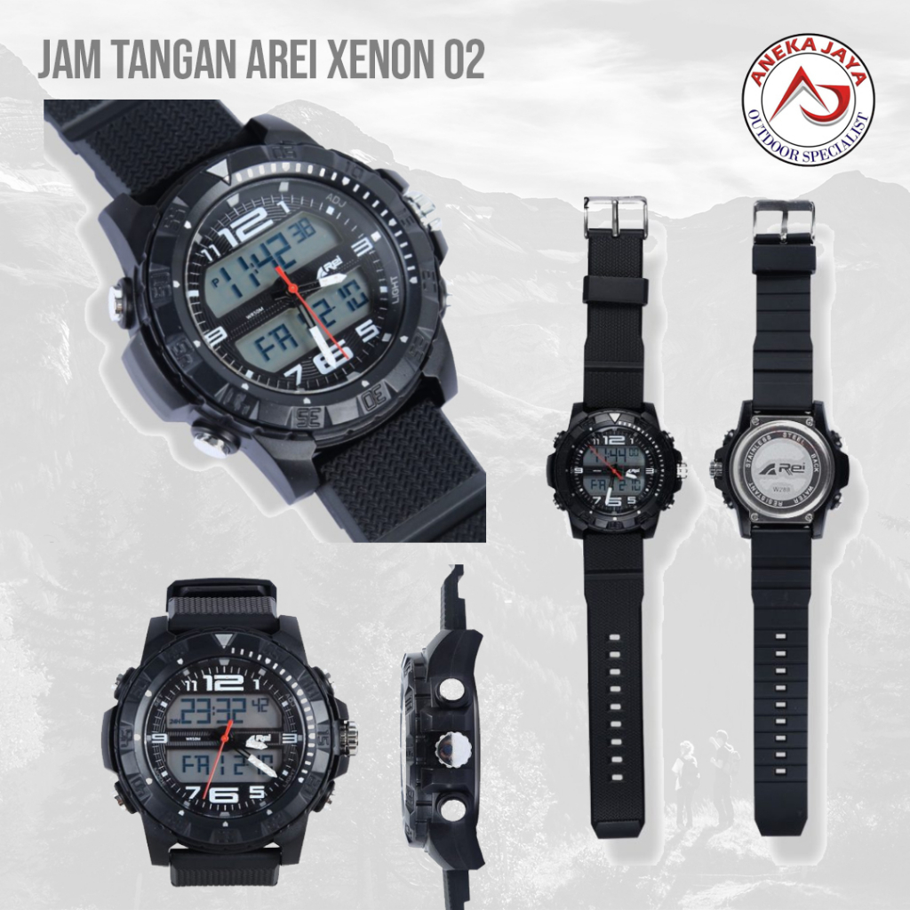 JAM TANGAN DIGITAL AREI XENON 02