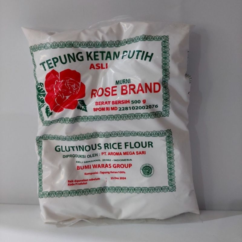 

Tepung Ketan Asli Murni Rose Brand