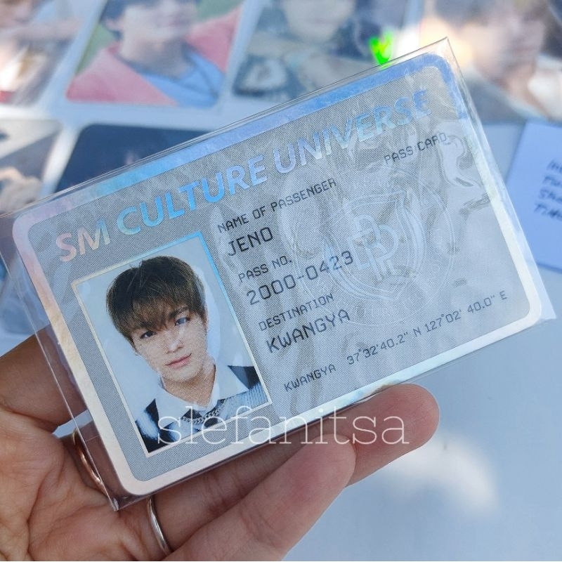 Pc Id Card Holo Passport Kwangya Jeno