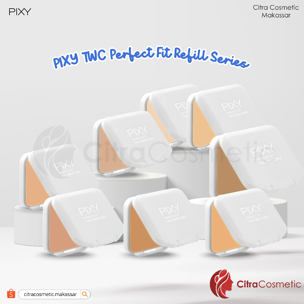 Pixy Uv Whitening Two Way Cake Perfect Fit Refill 12,2 Gr