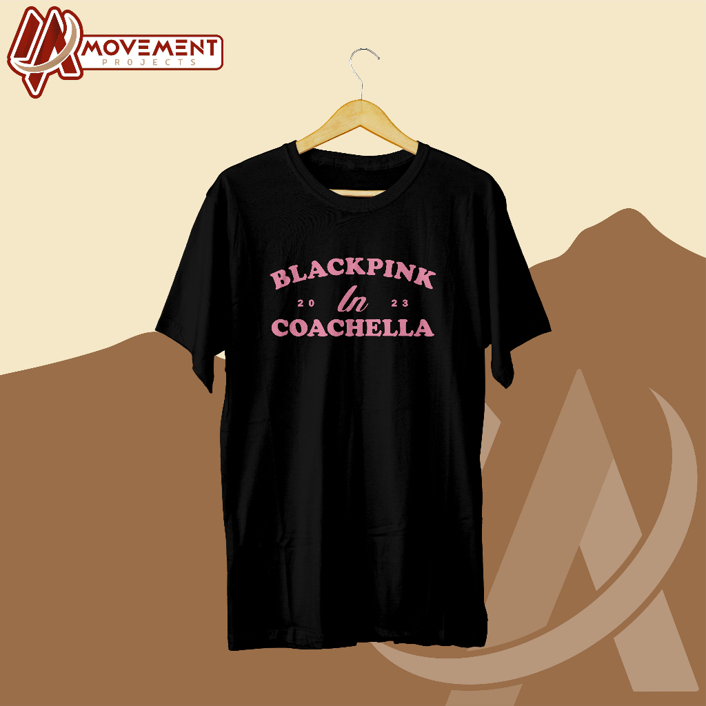 [PREMIUM] KAOS BLACKPINK IN COACHELLA