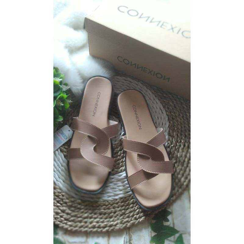 Sandal wanita terbaru/flat conxion/ SL.S