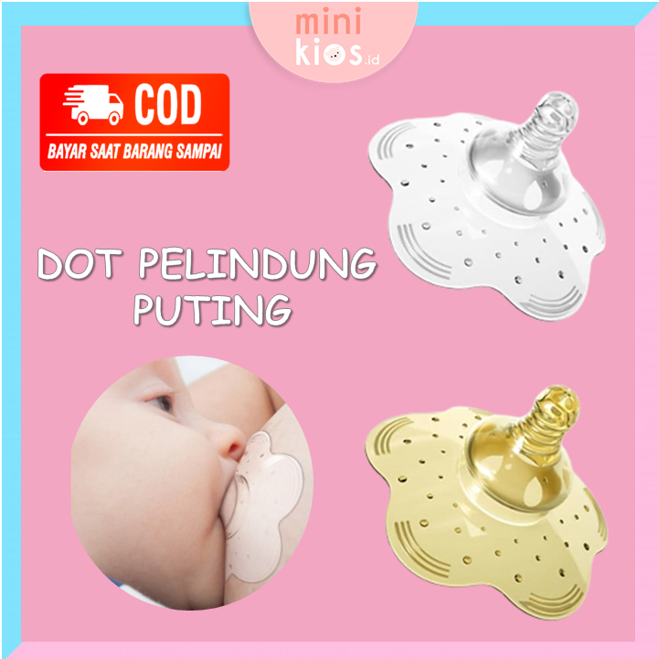 Pelindung Puting Bahan Silikon Untuk Menyusui / nipple protector sillicone  /Nipple Shield BPA FREE(Gratis Kotak)