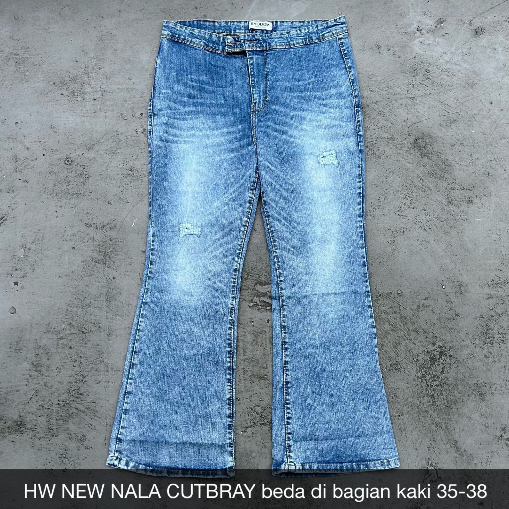 CELANA JEASN WANITA HW NALA CUTBRAY-SYS CLOTHIER