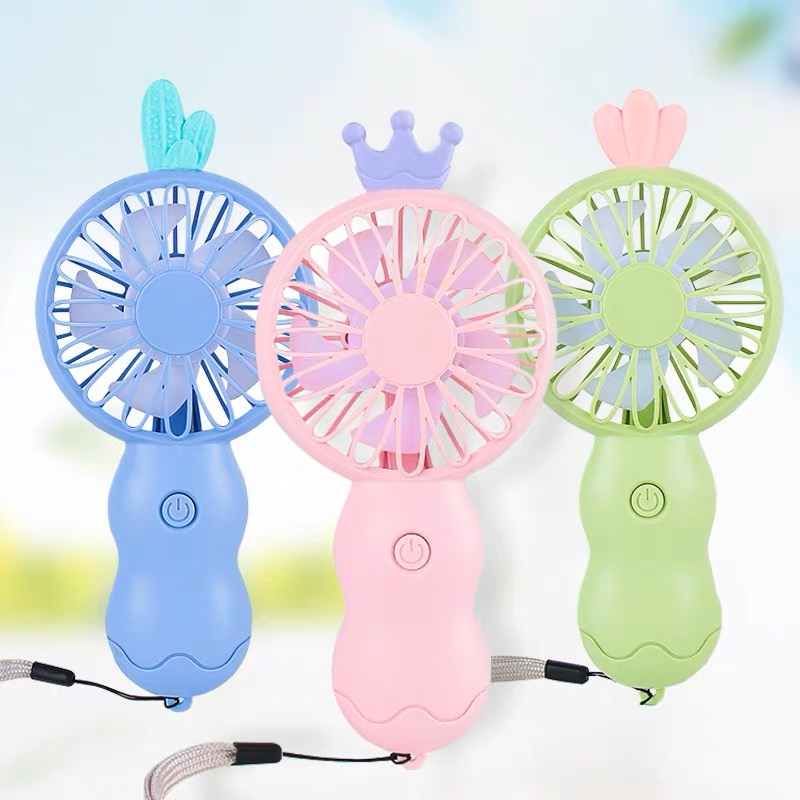 Kipas Angin Mini Portable 600Mah Mini Fan Angin Super Micro USB Kipas Portabel multifungs Mini Fan Cute Portable Kipas Mini Angin Portable USB Fan Adjustable Handheld for Travel Office Room Handy Fan Mini Warna Warni