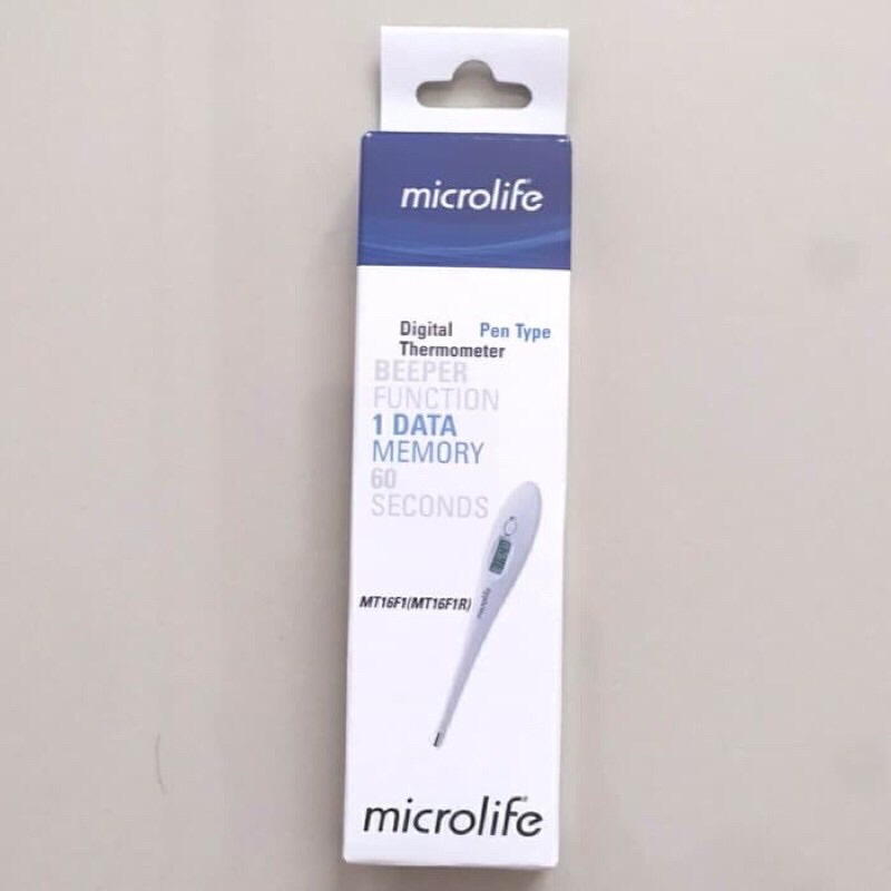 Microlife termometer Pengukur suhu 60 Detik dan 10 detik termometer digital