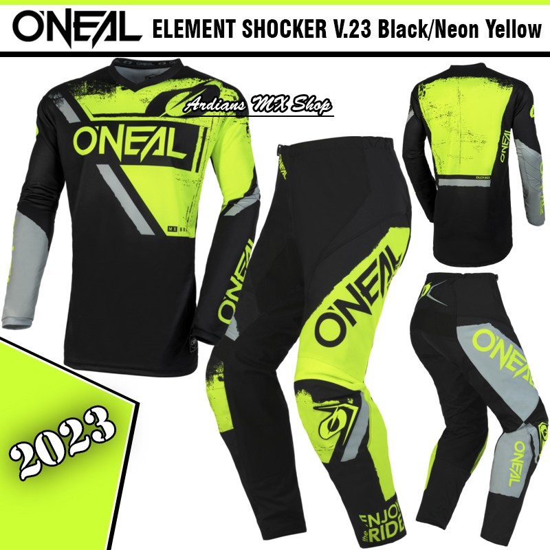 LINK ONEAL ELEMENT SHOCKER V.23 + DIRT KNEE GUARD